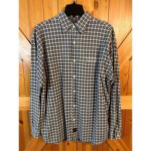 Northpeak Men's Plaid Shirt Size XL Long Sleeve Button Up (4121)